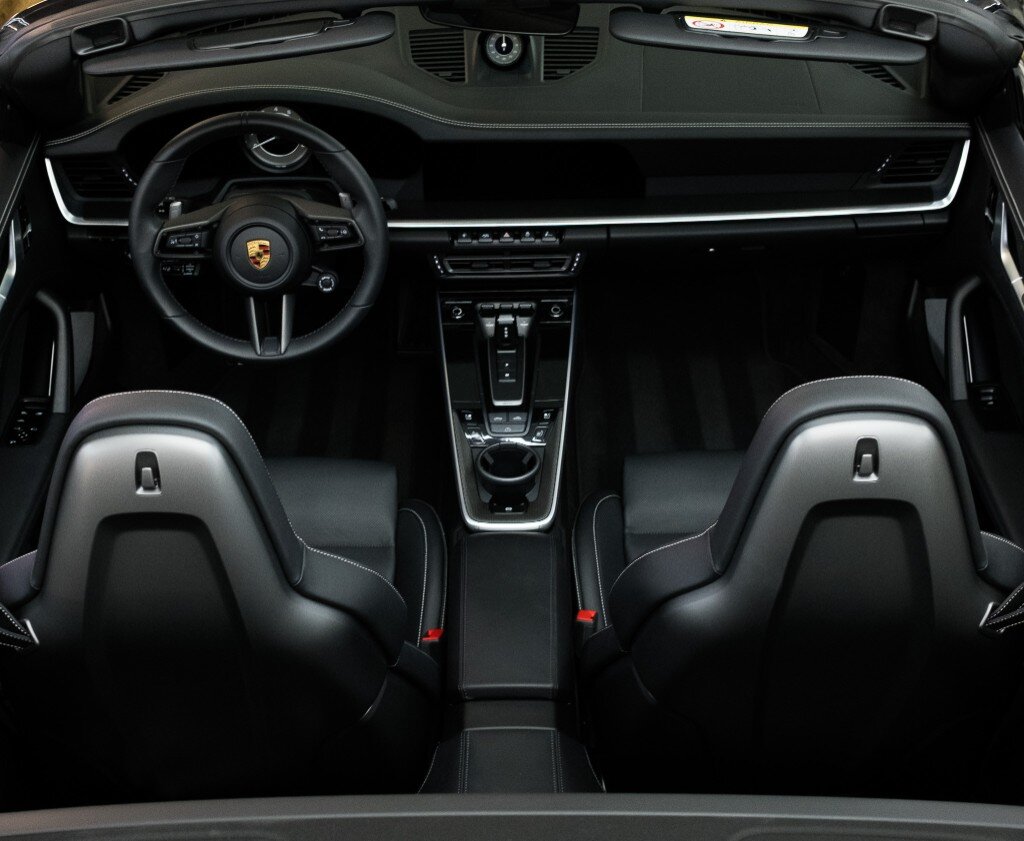 Porsche Interieur nach Premium Innenreinigung